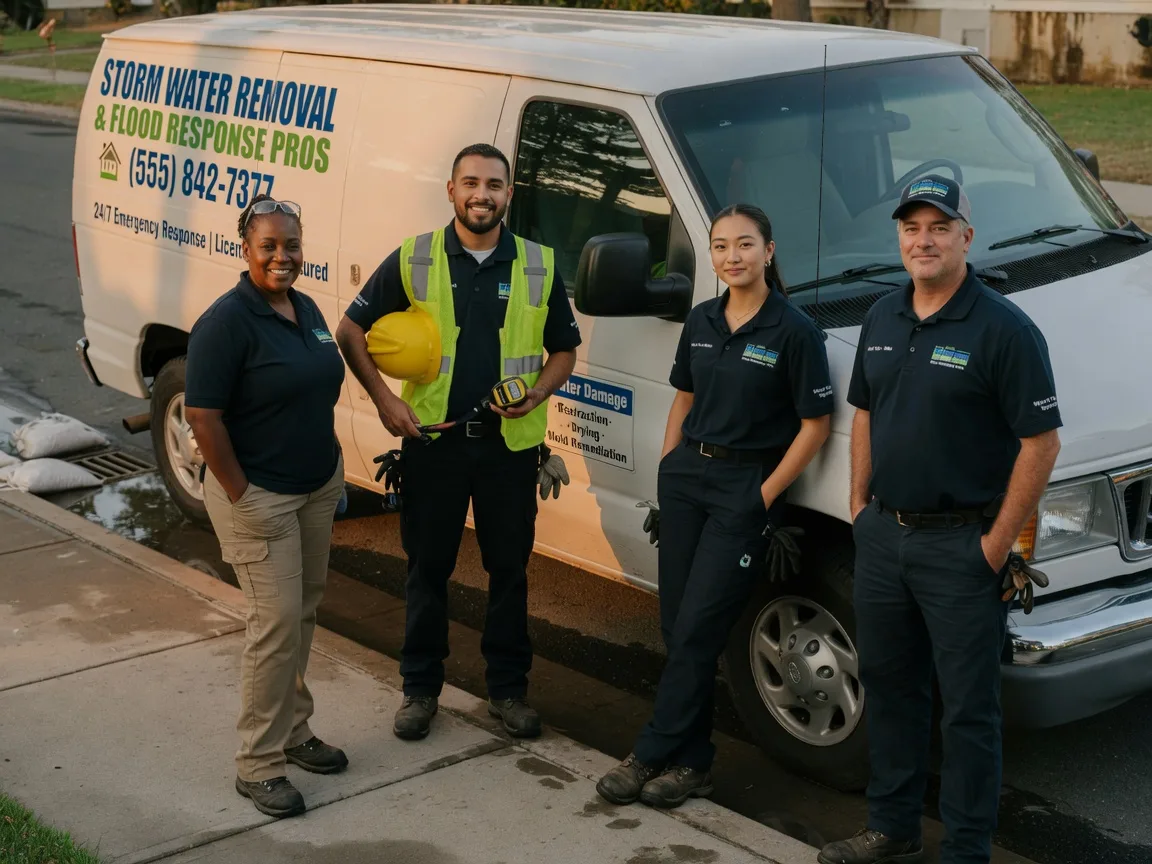 Storm Damage Water Removal company in London, OH
